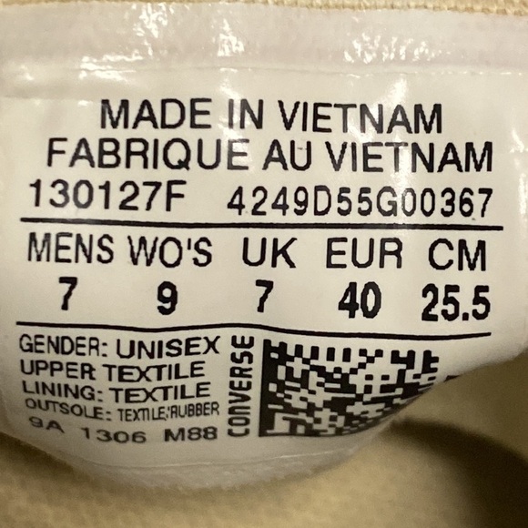 Converse All Star Blue Sneakers Summer Beach Vacation Skater Punk Rock - Picture 11 of 12